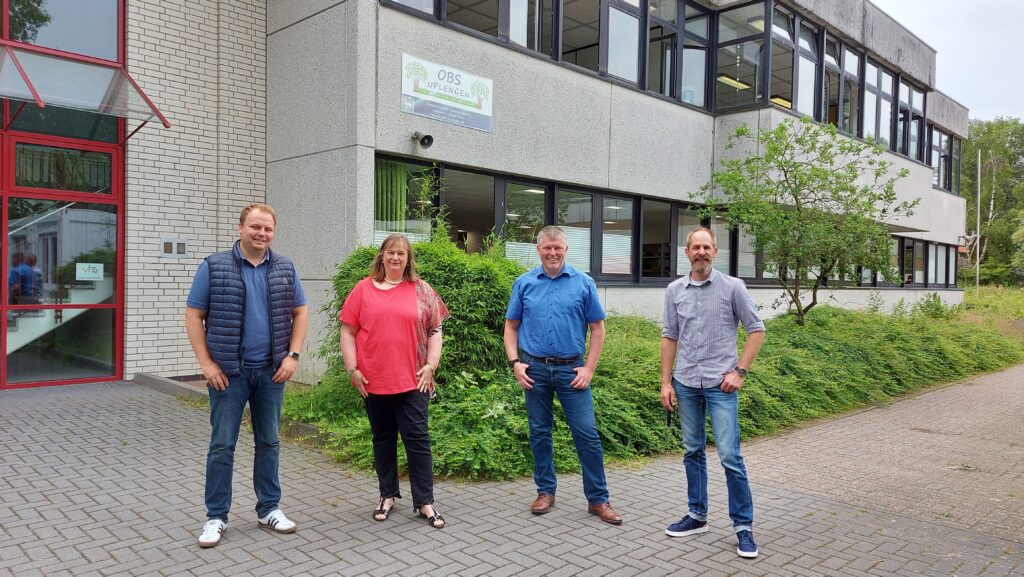 Antrittsbesuch bei der Oberschule Uplengen